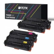 Multipack (5) Tonery CMYK (Azurová Purpurová Žlutá Černá) Kompatibilní s HP Color laserJet, Laserjet - Nahrazuje 304A (CC531A) / 305A (CE411A) / 312A (CF381A) / CRG-718 (2660B002)